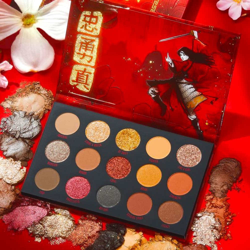 Colourpop x Disney Mulan PR box